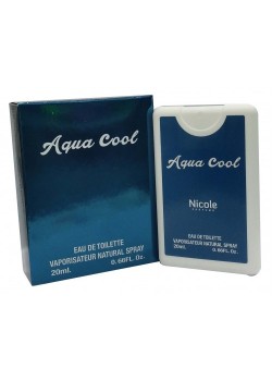 Nicole Aqua Cool Eau De Toilette Vaporisateur Natural Poket Spray NA31